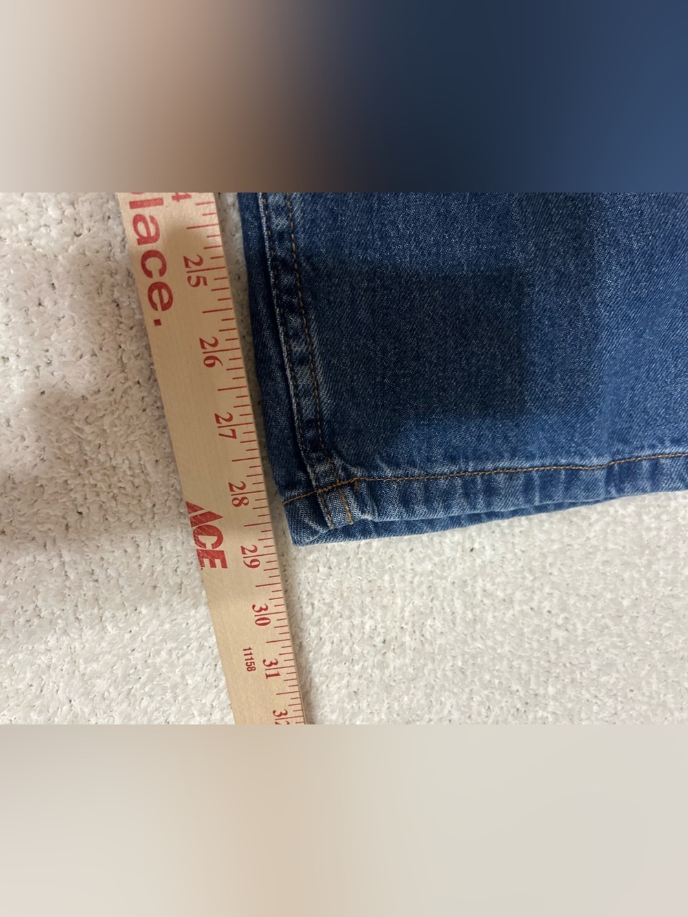 Free People We The Free Ziggy Overalls Size L Blue Jean Denim Boho Minimalist - Picture 7 of 7